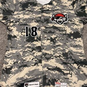 Wilson Military Appreciation Night Camo Signed Game Worn Jersey